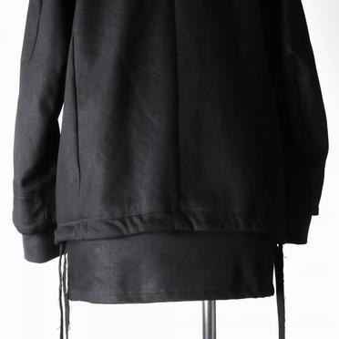 Hoodie Denim Jacket　BLACK No.16