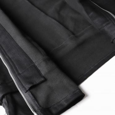 Hoodie Denim Jacket　BLACK No.18