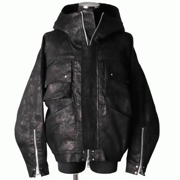 Hooded Blouson　BK×BR No.1