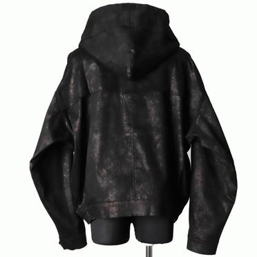Hooded Blouson　BK×BR No.5
