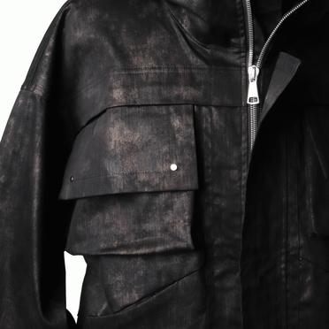 Hooded Blouson　BK×BR No.12