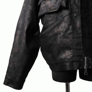 Hooded Blouson　BK×BR No.13