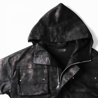 Hooded Blouson　BK×BR No.17