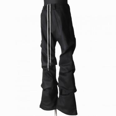 Boots Cut Tuck Pants　BLACK No.2