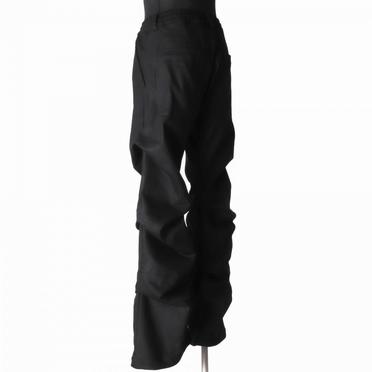 Boots Cut Tuck Pants　BLACK No.4