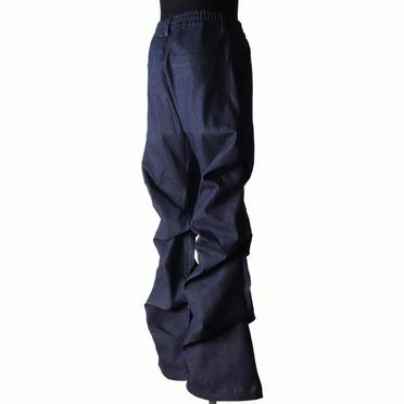 Boots Cut Tuck Pants　NAVY No.6