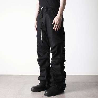 Boots Cut Tuck Pants　BLACK No.18