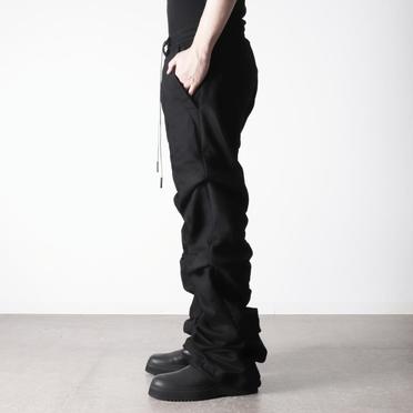 Boots Cut Tuck Pants　BLACK No.19