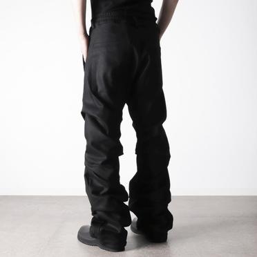 Boots Cut Tuck Pants　BLACK No.20