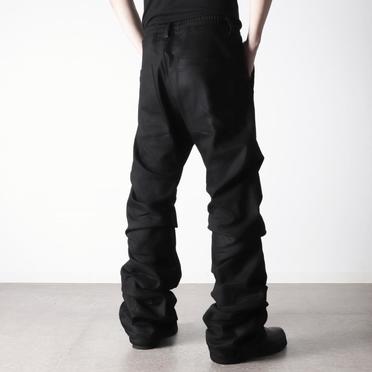 Boots Cut Tuck Pants　BLACK No.23