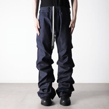 Boots Cut Tuck Pants　NAVY No.17