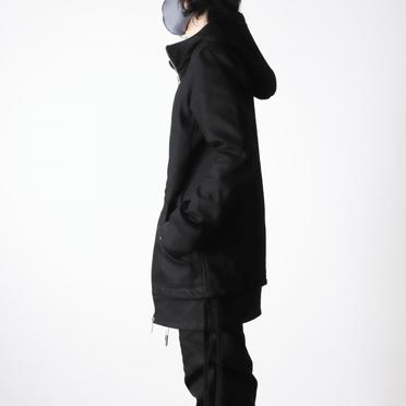 Hoodie Denim Jacket　BLACK No.21