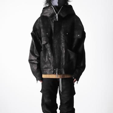 Hooded Blouson　BK×BR No.21