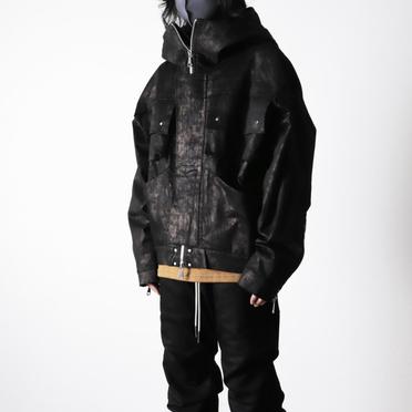 Hooded Blouson　BK×BR No.22
