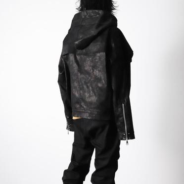 Hooded Blouson　BK×BR No.31