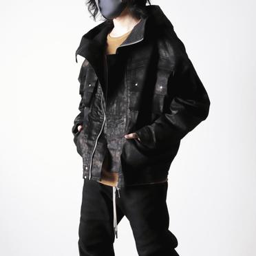 Hooded Blouson　BK×BR No.32