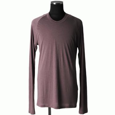 917CUM12 CUPRO/COTTON JERSEY　ASH PURPLE No.1