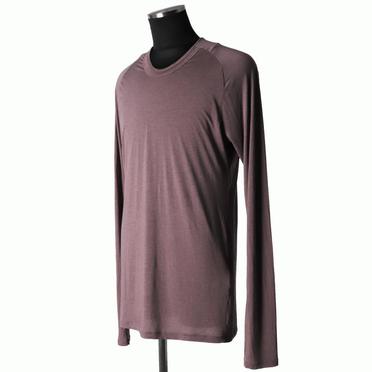 917CUM12 CUPRO/COTTON JERSEY　ASH PURPLE No.2