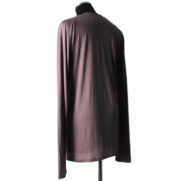 917CUM12 CUPRO/COTTON JERSEY　ASH PURPLE No.4