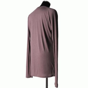 917CUM12 CUPRO/COTTON JERSEY　ASH PURPLE No.6