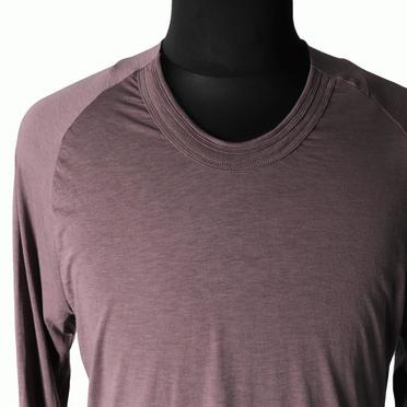 917CUM12 CUPRO/COTTON JERSEY　ASH PURPLE No.7