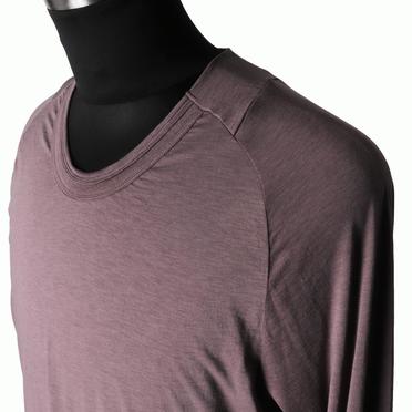 917CUM12 CUPRO/COTTON JERSEY　ASH PURPLE No.8