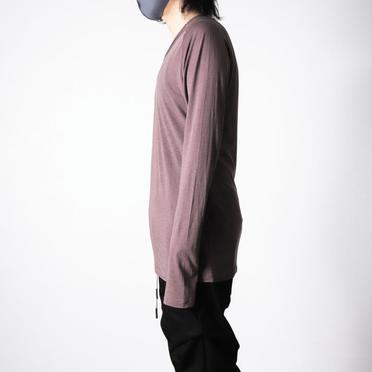 917CUM12 CUPRO/COTTON JERSEY　ASH PURPLE No.15