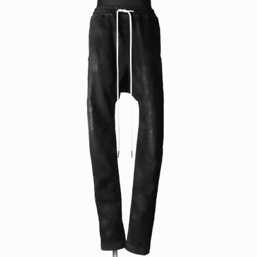 Coated Sarrouel Skinny Denim　BLACK No.1