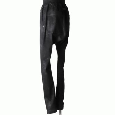 Coated Sarrouel Skinny Denim　BLACK No.4