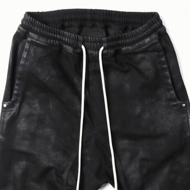 Coated Sarrouel Skinny Denim　BLACK No.7