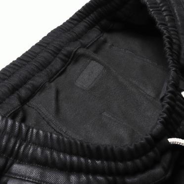 Coated Sarrouel Skinny Denim　BLACK No.13