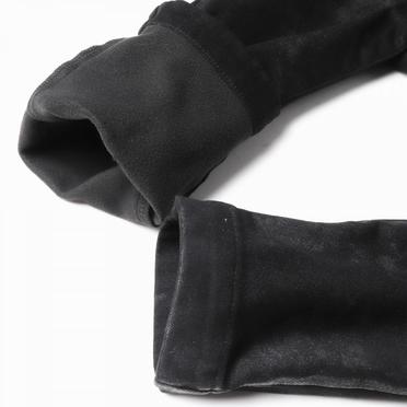 Coated Sarrouel Skinny Denim　BLACK No.14
