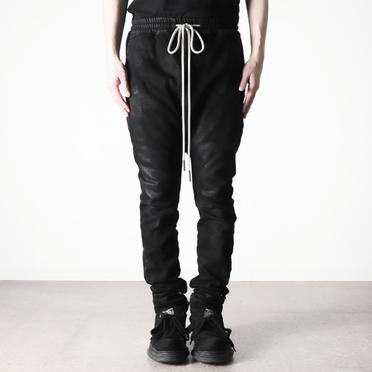 Coated Sarrouel Skinny Denim　BLACK No.15
