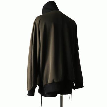 DOLMAN TRACK JACKET　KHAKI No.4