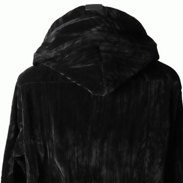 Hooded Long Jacket　BLACK No.9