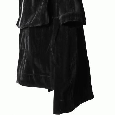 Hooded Long Jacket　BLACK No.11