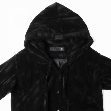 Hooded Long Jacket　BLACK No.13