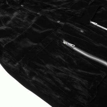 Hooded Long Jacket　BLACK No.17