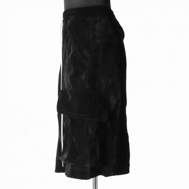 Wrap Skirts Pants　BLACK No.3