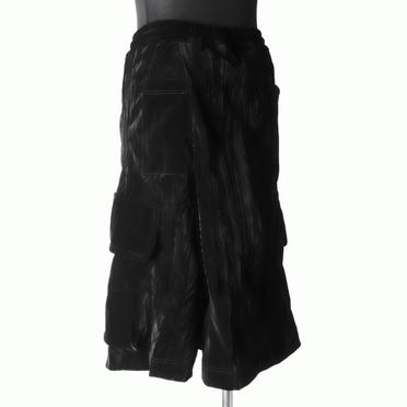 Wrap Skirts Pants　BLACK No.4