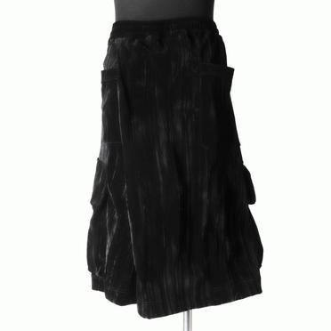 Wrap Skirts Pants　BLACK No.5