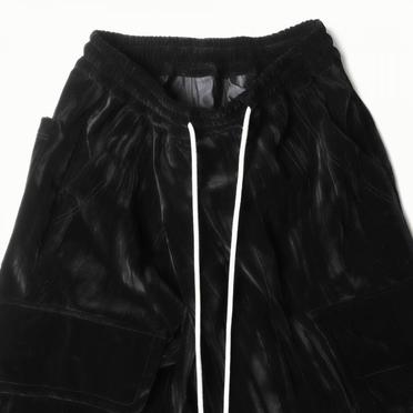 Wrap Skirts Pants　BLACK No.7
