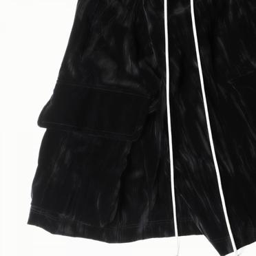 Wrap Skirts Pants　BLACK No.8