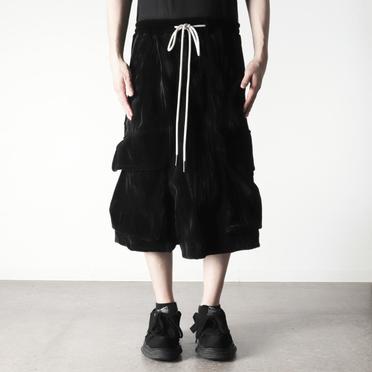 Wrap Skirts Pants　BLACK No.15