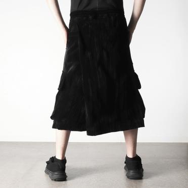 Wrap Skirts Pants　BLACK No.19