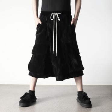 Wrap Skirts Pants　BLACK No.21