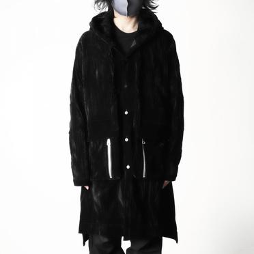 Hooded Long Jacket　BLACK No.21