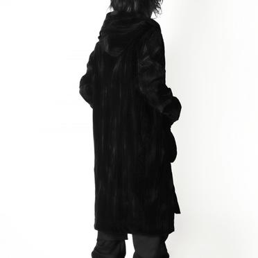 Hooded Long Jacket　BLACK No.26