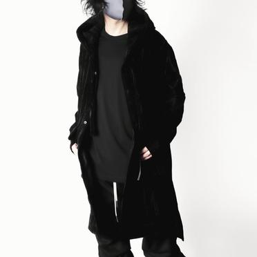 Hooded Long Jacket　BLACK No.29