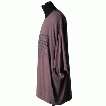 917CPM7 CUPRO/COTTON JERSEY　ASH PURPLE No.3